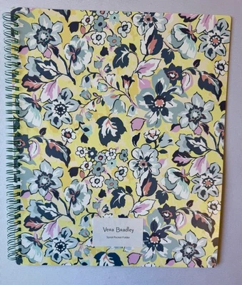 Vera Bradley Spiral Pocket Folder Sunny Garden NIP - Image 1 of 4