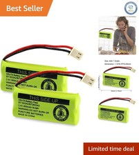 Long-Lasting Dual Battery Pack for VTech  AT T Cordless Handsets - 800mAh