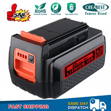 4.0Ah LBX2040 for Black and Decker 40 Volt Lithium Battery LBXR36 LBX1540 US 36V
