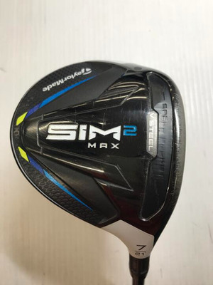 TaylorMade SIM2 MAX 7W 21 Fairway wood RH/TENSEI BLUE TM50(S) 41.75in Used JP