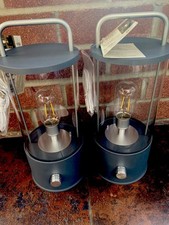 USB Portable Garden Lantern Nordic Lamp Camping Torch Outdoor Lighting 