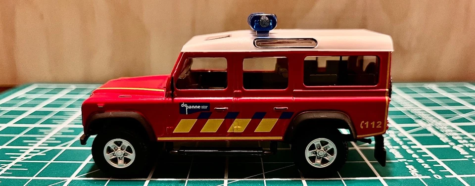 JUEGO DE VEHÍCULO DE BOMBEROS FUNDIDO A PRESIÓN CARARAMA 1:43 Foto 2 de 4