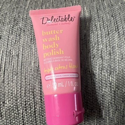Delectable Body Butter Cream Triple Citrus Blend - Travel Size