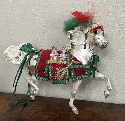 Breyer Christmas Horse Nutcracker Prince Arabian Joy & Peace 2009 No Stand