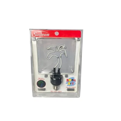 NWT Sunbeam Neon Art Palm Tree 7W•120V•60HZ Light - Image 1 of 4