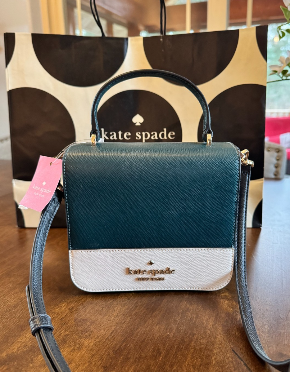 Kate Spade Staci Square Crossbody K7343 Saffiano Leather in