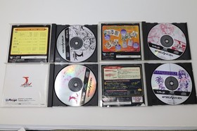 LANGRISSER 3 4 5 & Dramatic Edition lot Sega Saturn Japan *US Seller* *Works*