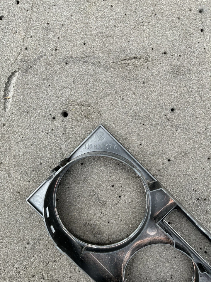 VOLKSWAGEN GOLF MK4 1997-2004 HEATER CONTROL TRIM WOODEN EFFECT TRIM 1J0819157A - Image 2 of 3