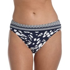 NWT La Blanca Women's Banded Hipster Bikini Swimsuit Bottom Size 12