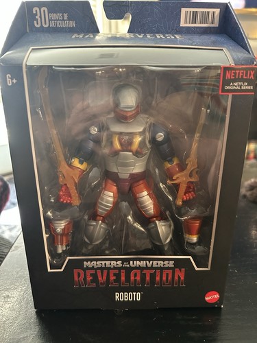 Masters of the Universe Revelation ROBOTO Masterverse Wave 7 Figure MOTU Sigillato
