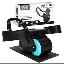 AB Trainer Abdominal Machine Exercise Crunch Roller Workout