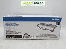 Brother TN-750 High-Yield Black Toner Cartridge - Genuine Sealed