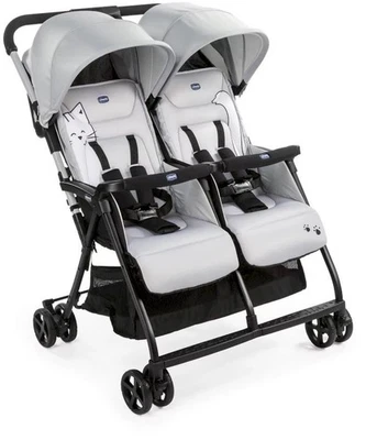 CHICCO OHLALA TWIN ZWILLINGSBUGGY LEICHT KOMPAKT SPORTKINDERWAGEN - Bild 1 von 4