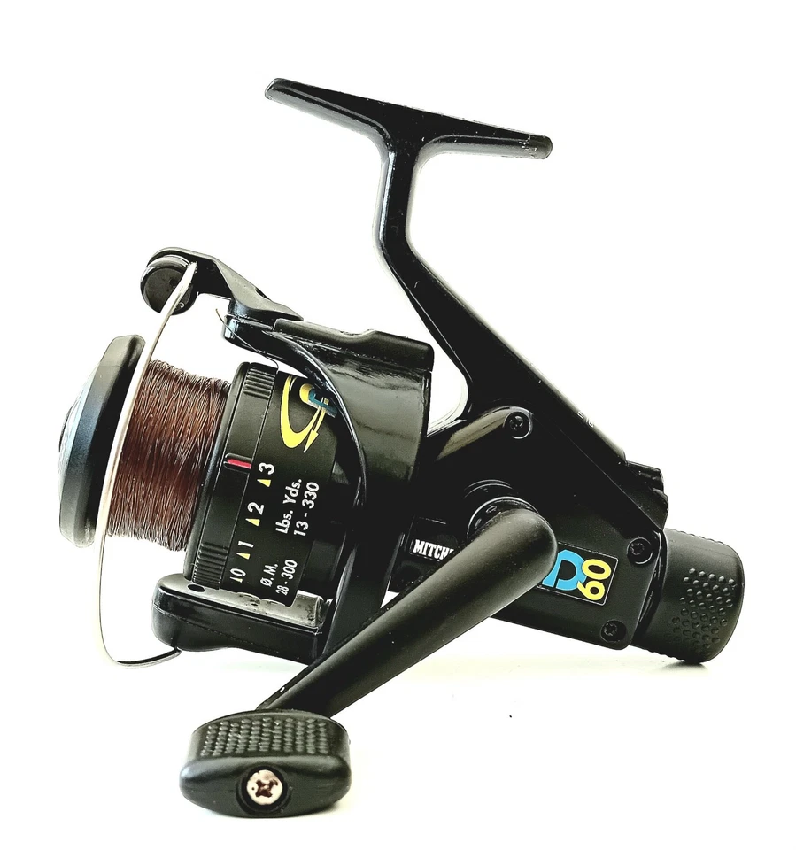 Carrete de pesca Mitchell MD60 carrete libre Baitrunner + aparejo de estuche lucio de carpa Foto 2 de 4