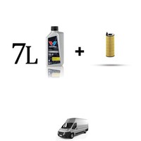 Set ÖLfilter Und 7L FüR Citroen Jumper III 2.0 Bluehdi 81Kw Von 2015