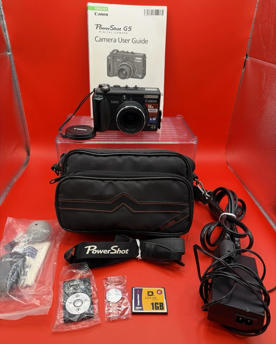 Canon PowerShot G5 Digital Cameras for Sale | Shop New & Used