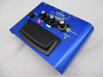 Boss VE-1 Vocal Echo Effects Processor Pedal getestet ohne Zubehör