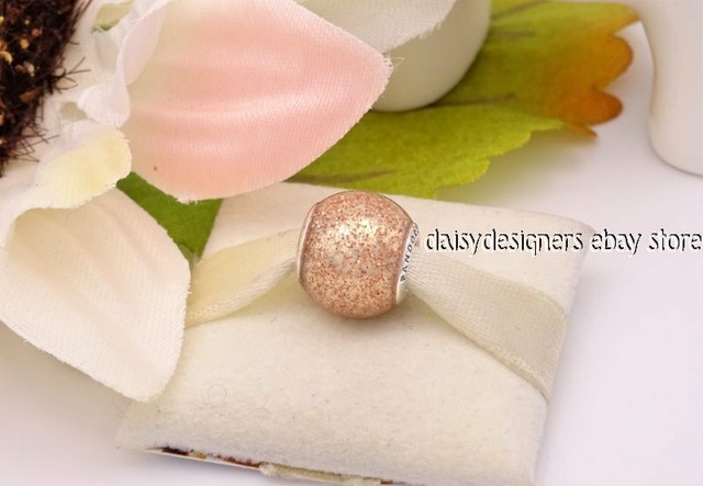 PANDORA Charm Bead 796327EN145 Rose 