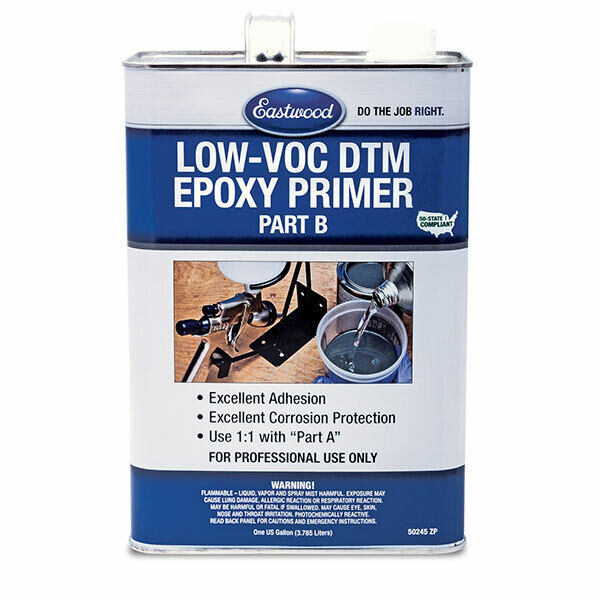 Eastwood Catalyst Direct To Meal Epoxy Fast Drying Automotive Primers Gallon 1:1