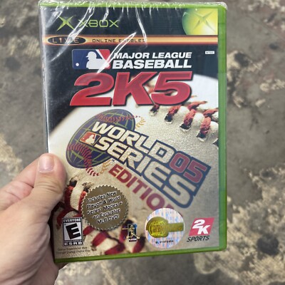 Xbox Major League Baseball 2K5: World Series Edition 2005 New Factory Sealed H18