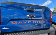 Ford Maverick Vinyl Tailgate Letters - Dozens Of Colors All Years 22-26