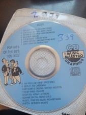  6203 90'S MUSIC MAESTRO  KARAOKE CDG HARD TO FIND LOT 02