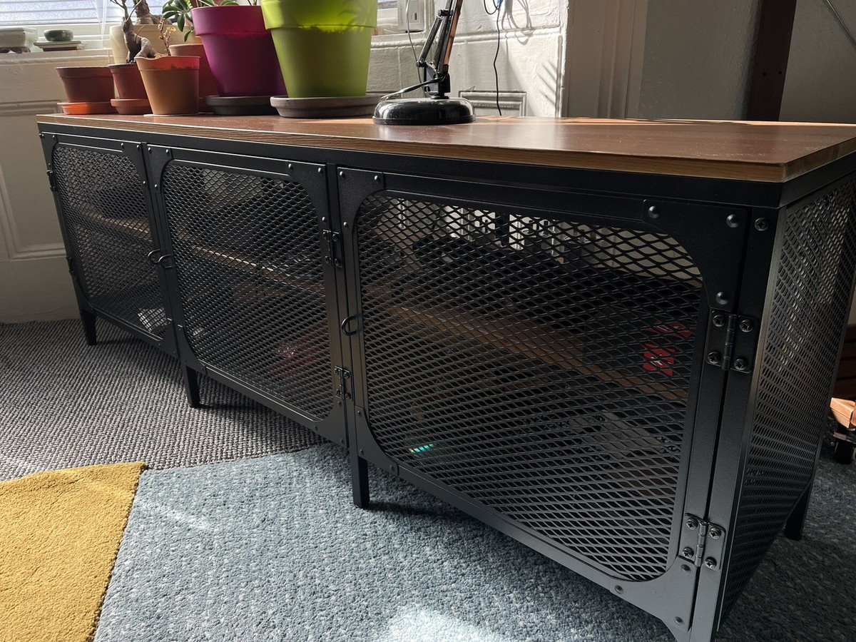 メッシュデザイン収納テレビ台 IKEA FJALLBOテレビ台 IKEA FJÄLLBO