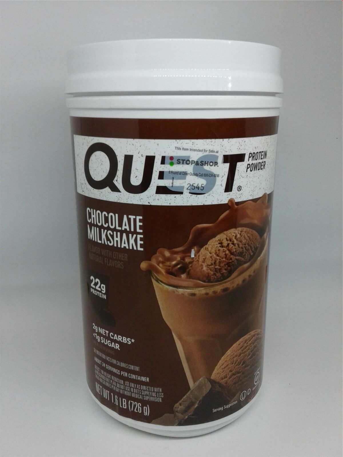 Quest Nutrition Protein Powder Chocolate x 3 -1.6 lb