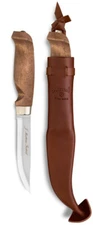 Marttiini Lynx Lumberjack Fixed Knife 4.33" 1.4034 Steel Blade Birch Wood Handle