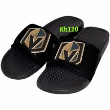 NHL Vegas Golden Knights Men's Legacy Shower Sport Slide Sandals