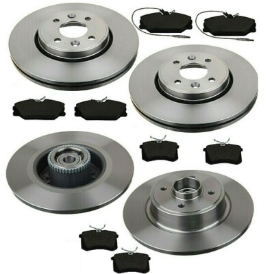 Renault Megane II Grandtour Bremsen Bremsscheiben + Bremsbeläge vorne + hinten