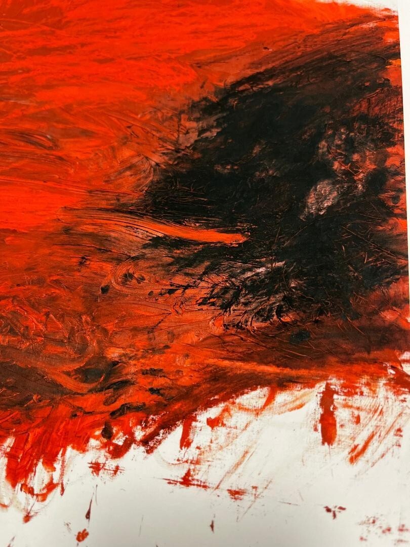 CY TWOMBLY FOUNDATION LARGE ART PRINT POSTER「Fifty Days at ILIAM