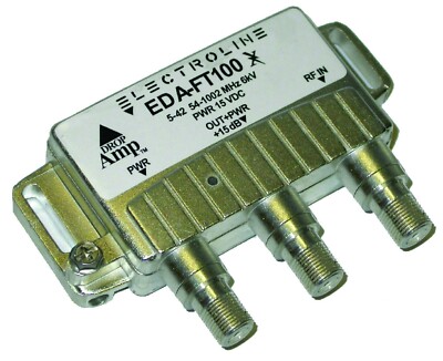 45dB HIGH GAIN DIGITAL HDTV ANTENNA PREAMPLIFIER UHF