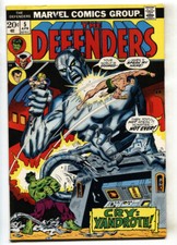 THE DEFENDERS #5 1973- Valkyrie Joins Defenders- FN/VF