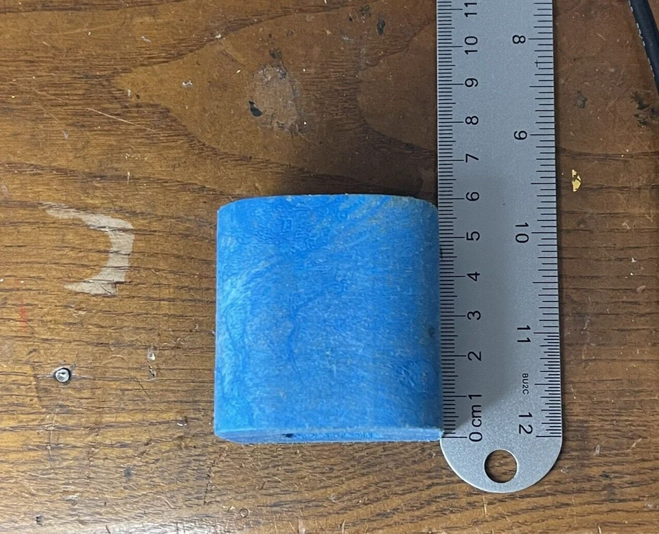 Set of 2 - 1972 Mattel Tuff Stuff Vtg Alphabet Letter Replacement Blocks I and D - Image 4 of 4