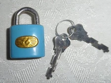 Blue Padlock