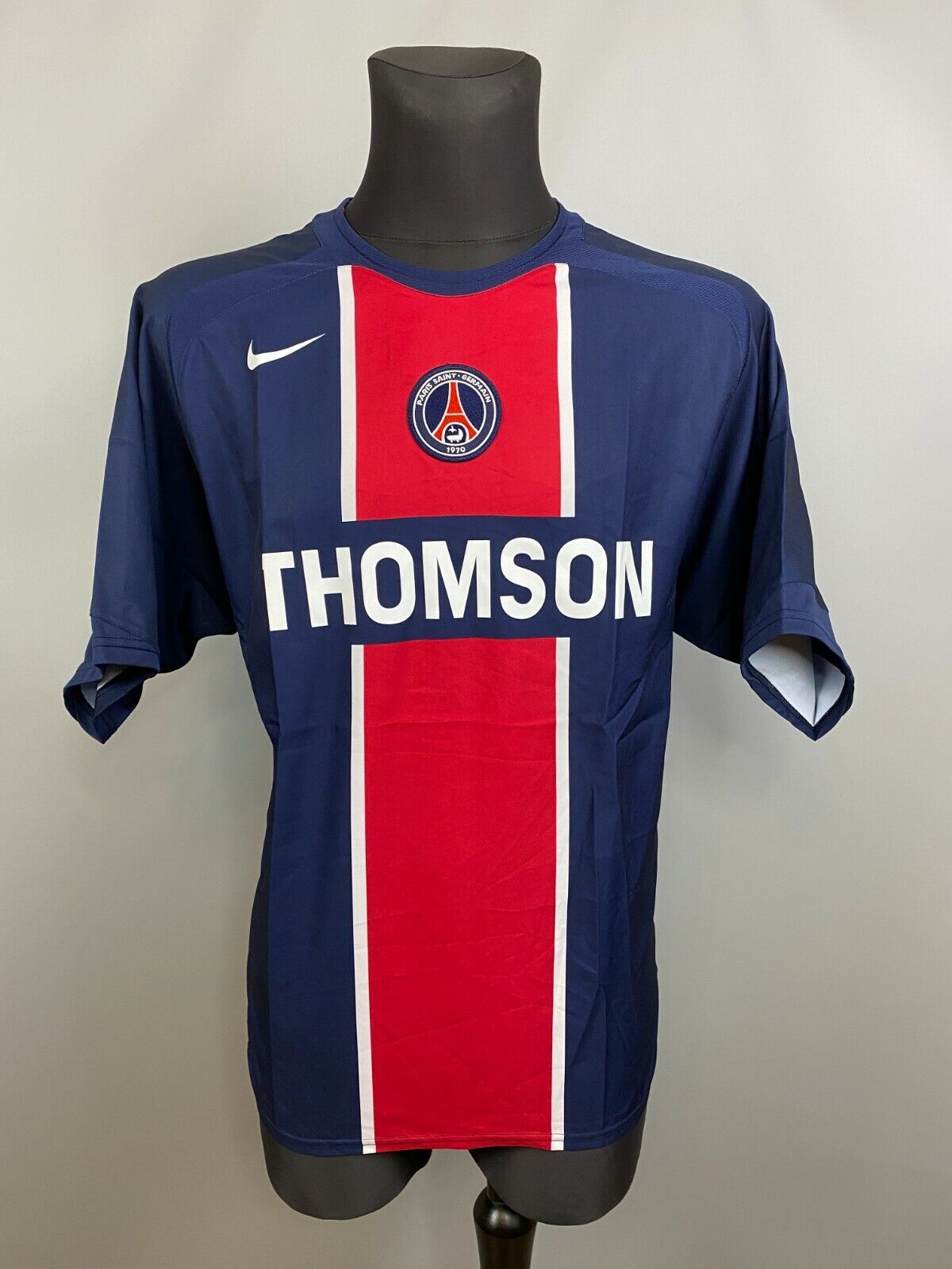 Shilling Maan oppervlakte Bakken NIKE PARIS SAINT-GERMAIN 2005 2006 PSG HOME SHIRT FOOTBALL JERSEY MENS SIZE  L | eBay