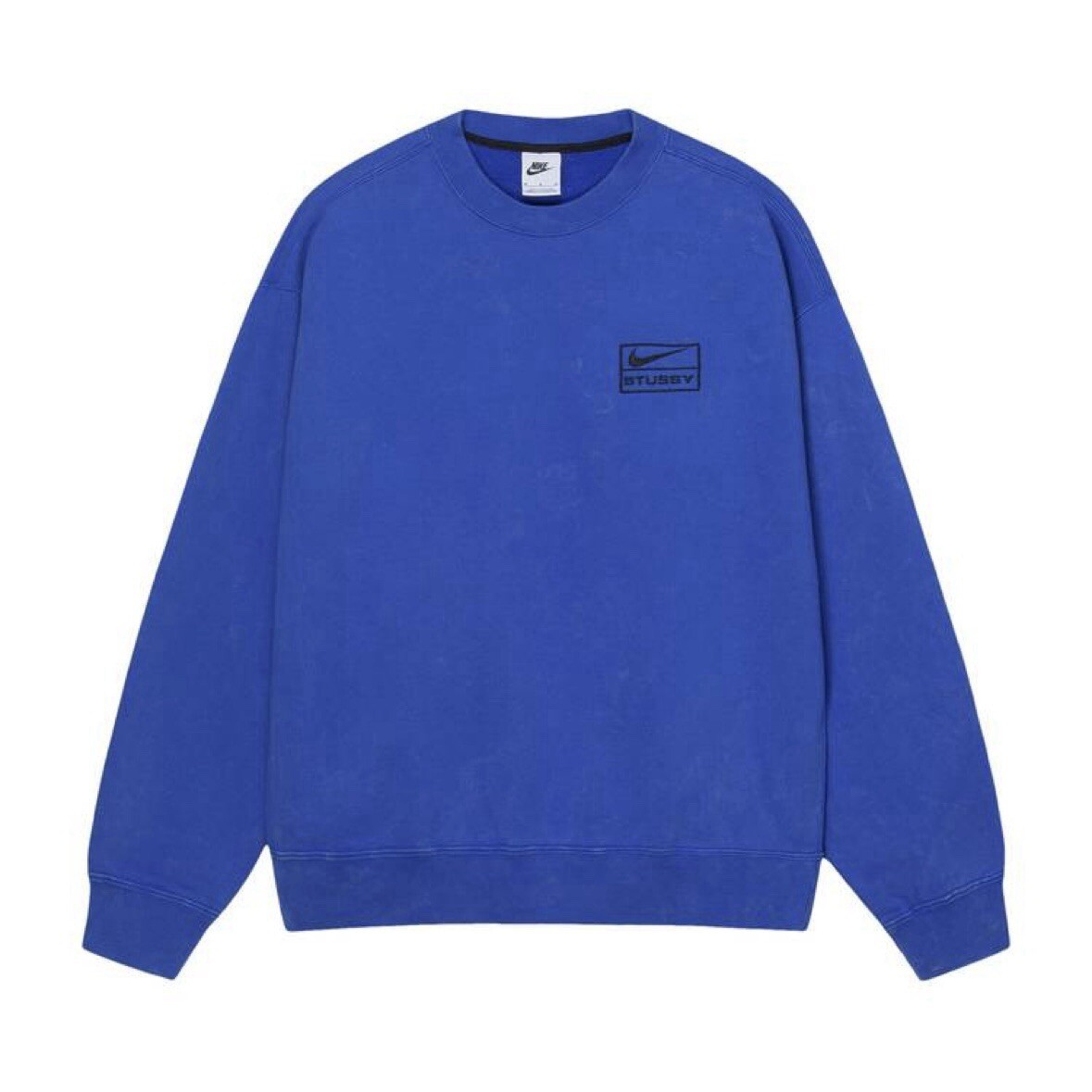 STUSSY X NIKE ACID WASH CREW SWEATSHIRT