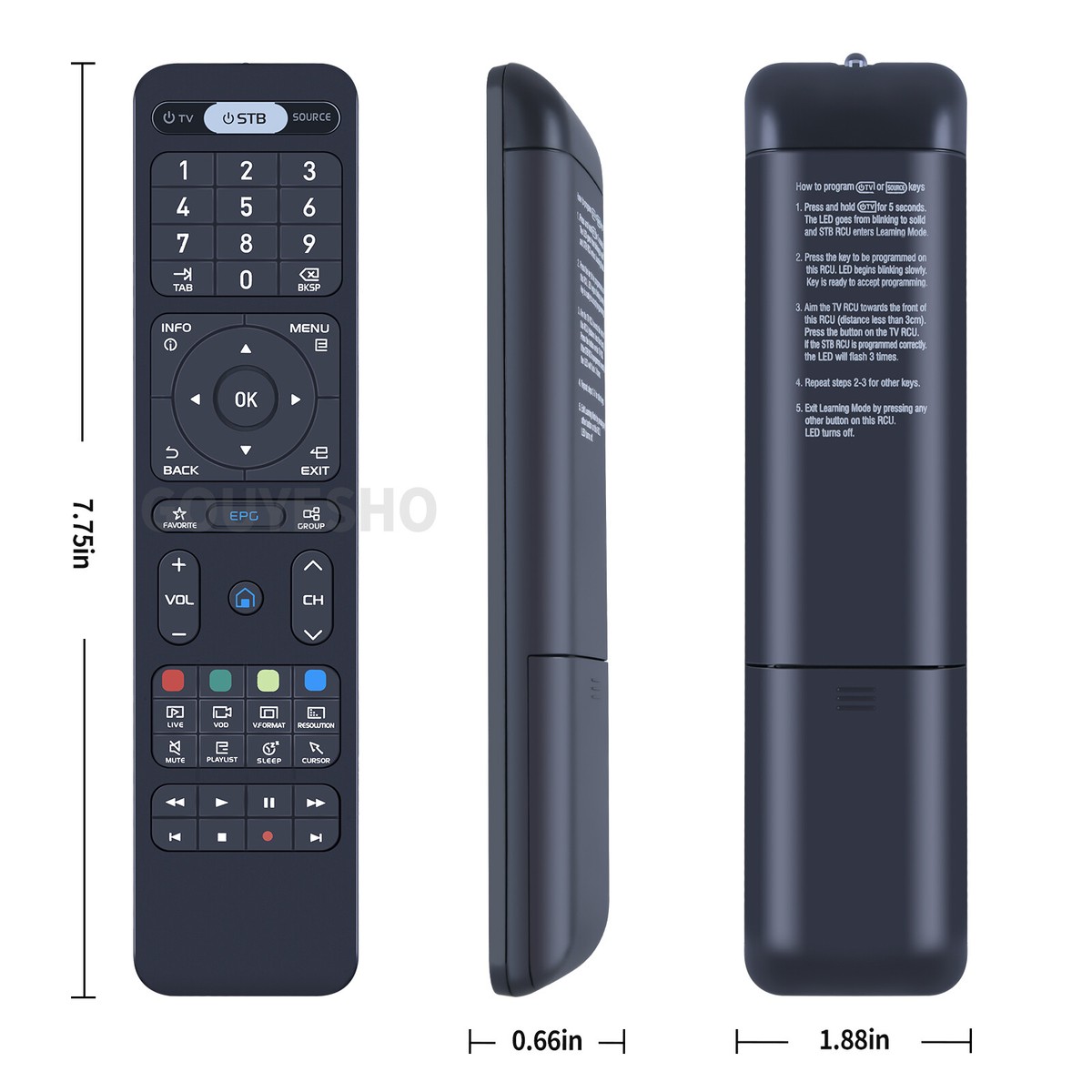 Remote Control For FORMULER Z8, Z8 PRO, Z Alpha, Z7+, ​ZX, ​Z+, ​Z