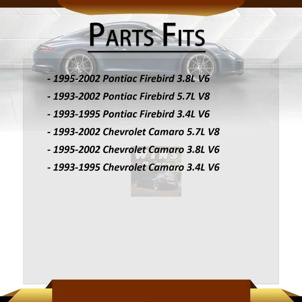 Amortiguadores delanteros traseros KYB puntales para Chevrolet Camaro 1993 1994 1995 1996 1997 1998 Foto 2 de 4