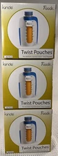 Kiinde Foodii  Twist Pouches For Breast Milk, 6oz, 40 Pack (3 Boxes 120 Bags)