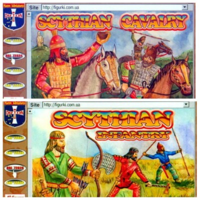 Figurines Cavalerie Scythe 1/72 Orion (13 Figurines, 12 Chevaux) - Période VII-II Av. J.-C., Plastique Souple