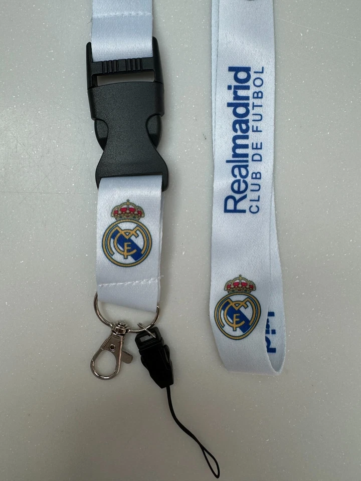 Llavero de fútbol blanco Llavero Foto 2 de 3