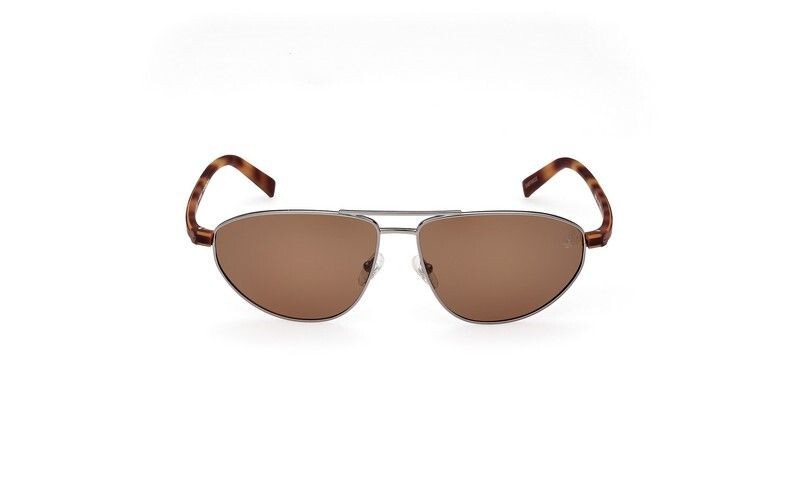 Timberland TB9324 08h Серебристый матовый Черепаховый поляризованный металл-авиатор 62-14-150 17890₽
