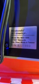 Vintage Official Nintendo NES Advantage Arcade Style Controller NES-026