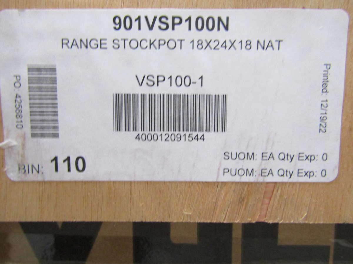 Vulcan Natural Gas Stock Pot Range Black 901VSP100N eBay
