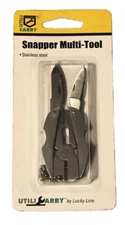 Lucky Line 6-Tool Stainless Steel Snapper Multi-Tool Brand New