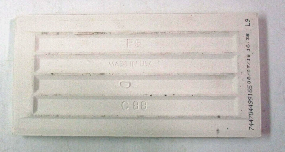 1 Azulejo de Pared American Olean Biselado 744704499165 EE. UU. Blanco Cerámica 6 X 3" Metro Foto 2 de 4