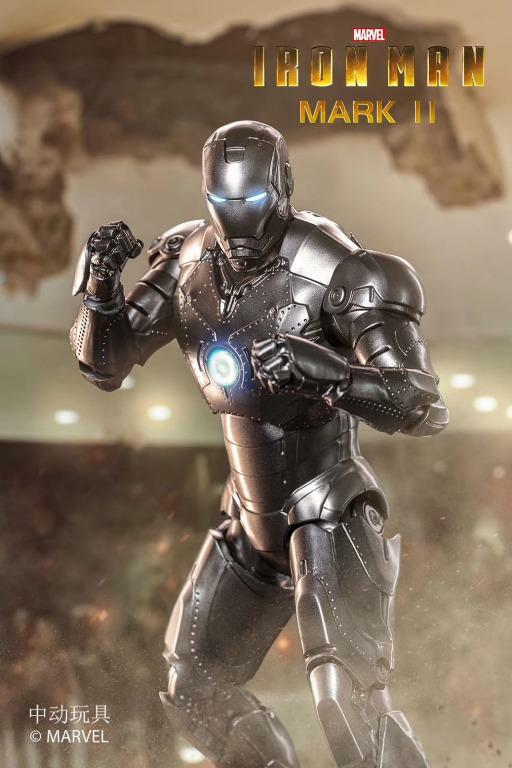 ZD-MK2-L: ZD Toys Marvel Iron Man Mark 2 Mark II 7