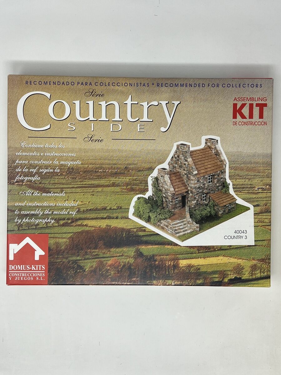 Domus-Kits Country Side Series 3 #40043 OPEN BOX UNUSED UNASSEMBLED